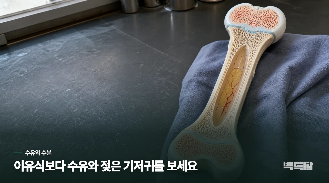 한 끼보다 수유와 젖은 기저귀가 중요한 이유