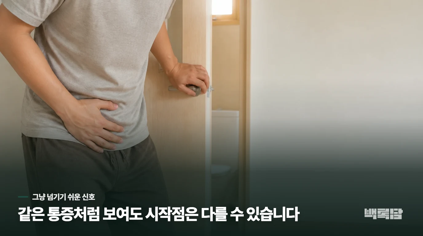 지금 느끼는 그 불편함, 방광염의 전형적인 신호일까요?