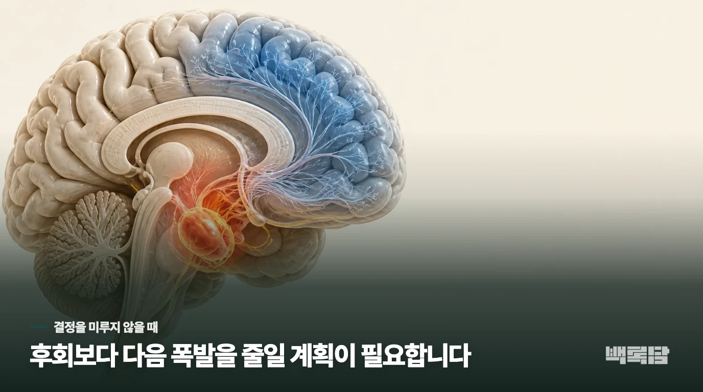 사과가 반복되는 순간, 평가를 미룰 이유가 줄어듭니다