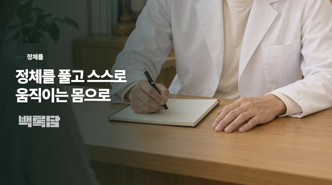 정체를 풀고 스스로 움직이는 몸으로
