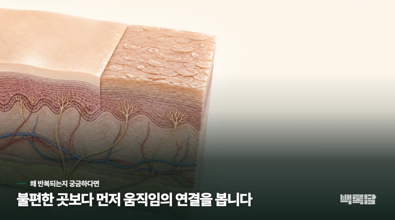 보습제를 듬뿍 발라도 얼굴이 계속 가렵고 화끈거리는데 왜 그럴까요?