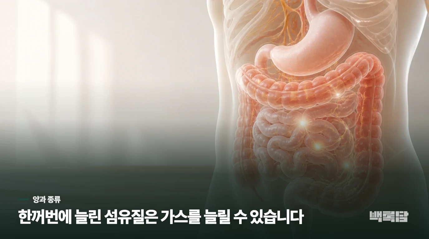 채소가 문제일까요, 한 끼에 늘린 양이 문제일까요?