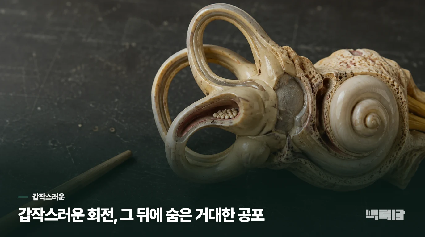 갑작스러운 회전, 그 뒤에 숨은 거대한 공포
