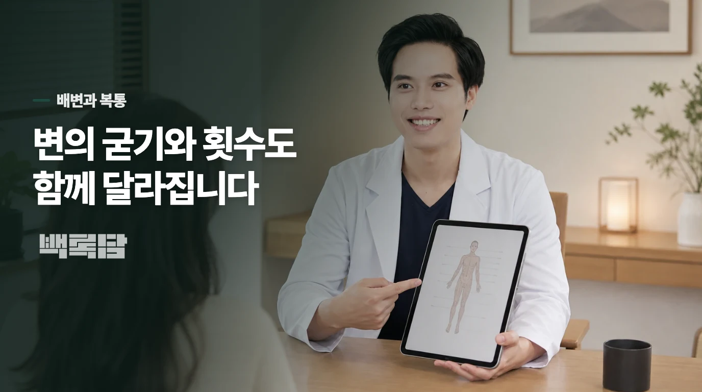 복통과 설사·변비가 같이 달라지는 이유