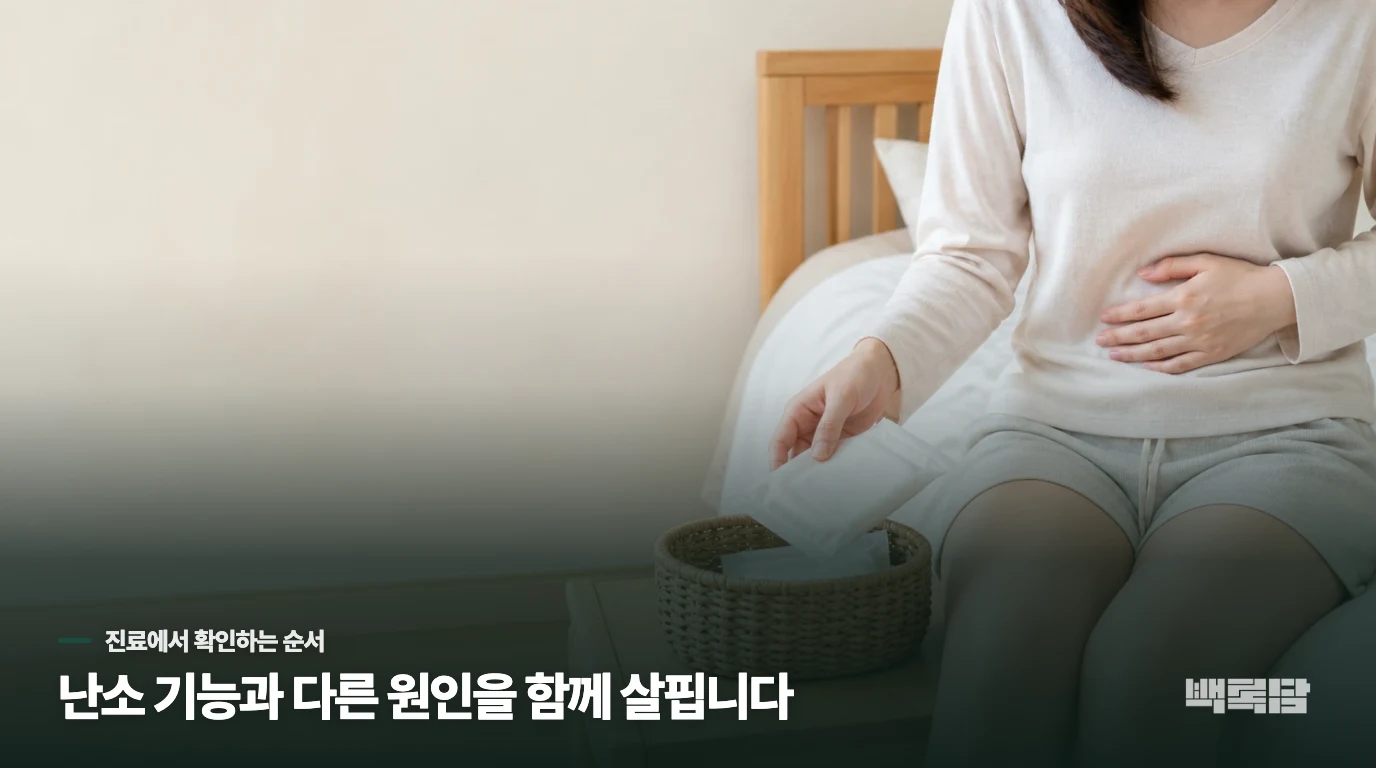 검사는 난소 기능만 확인하는 과정이 아닙니다