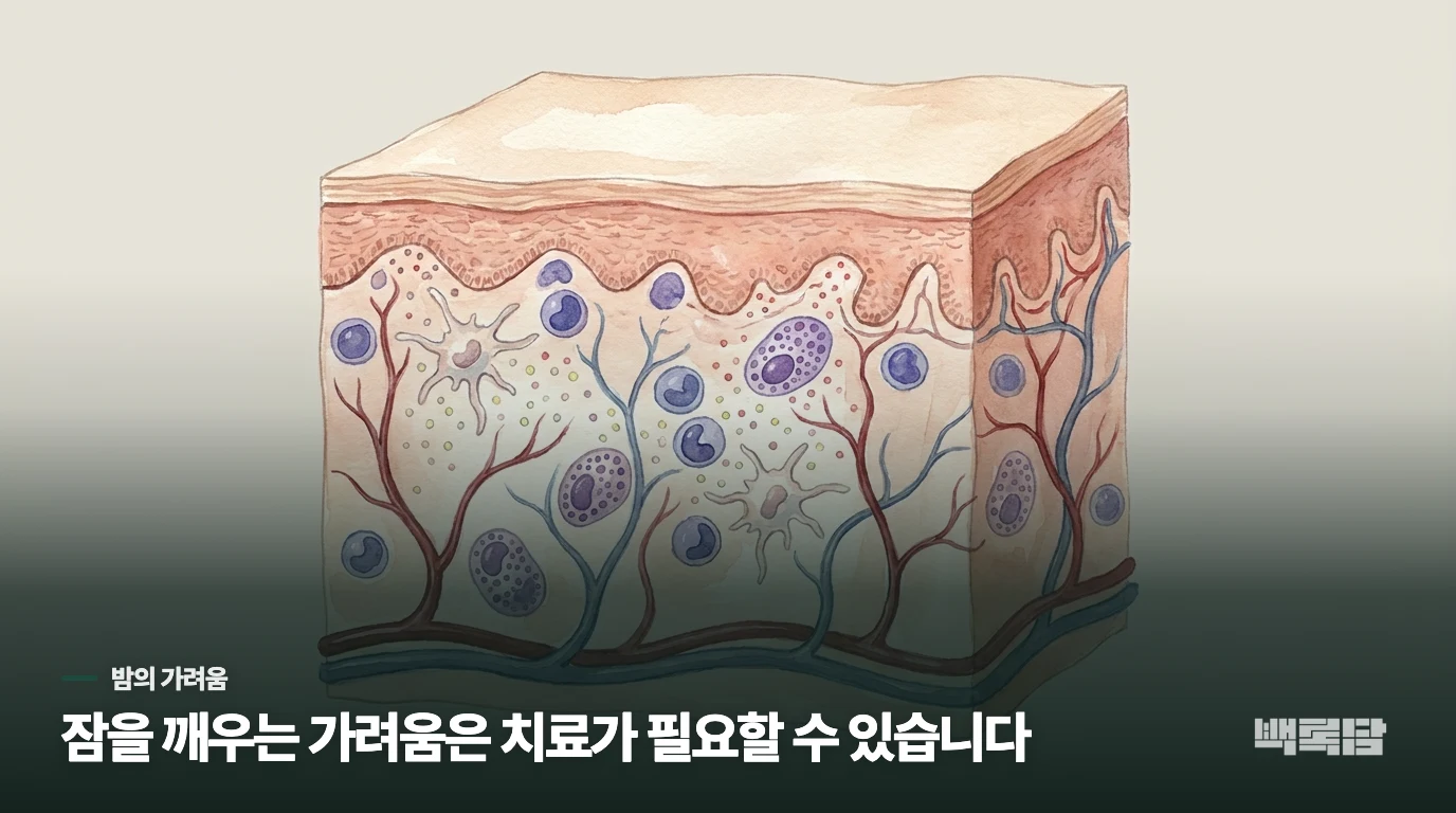 잠들기 전 손이 올라갈 때 바꿔 할 동작