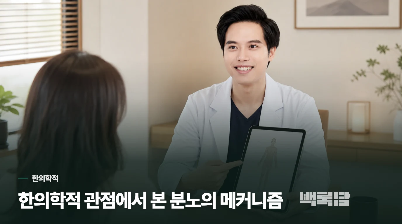 한의학적 관점에서 본 분노의 메커니즘
